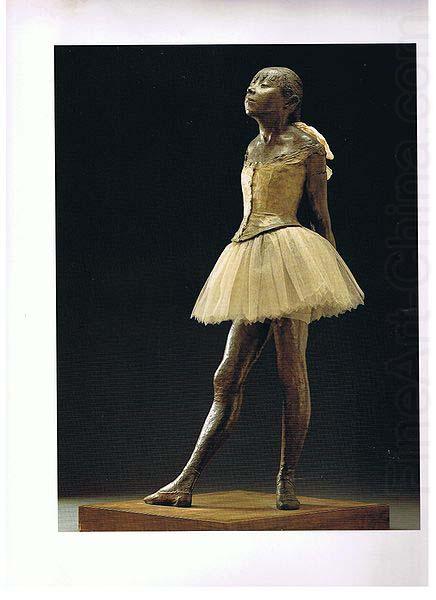 Edgar Degas Little Dancer of Fourteen Years, sculpture by Edgar Degas china oil painting image